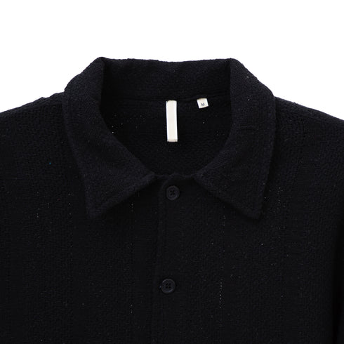 Sunflower Spacey SS Shirt Black 1157 Degli Uberti
